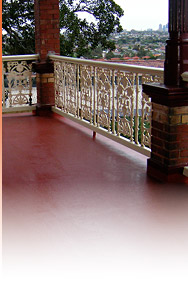 Balcony - Heritage Listed Mansion, Essendon, VIC